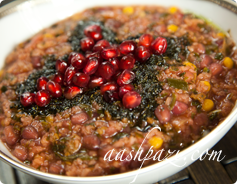 Ash Anar (Pomegranate soup)