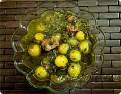 recipes, green plums stew, khoresht goje sabz,  video