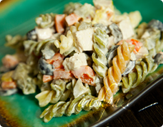  pasta salad, macaroni and chicken salad video