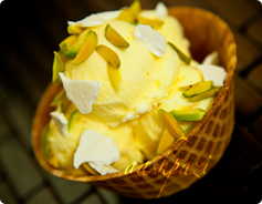 saffron ice cream, akbar mashti, bastani,  video