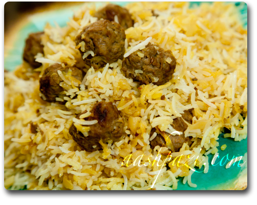 Kalam Polo, cabbage with rice recipe