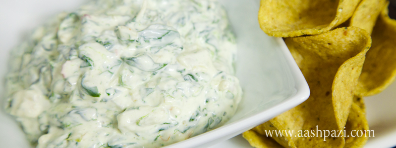 Spinach Dip calories, nutritional values,