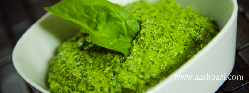  Spinach pesto sauce calories, nutritional values