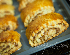 Nazook (Walnut rolled sweet pastry)