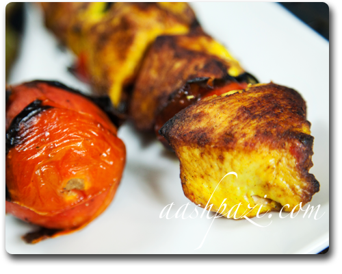 Jujeh kabab, Chicken Kabob recipe