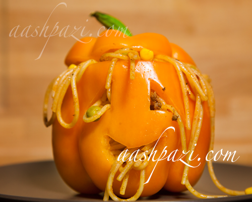 Spaghetti Recipe for halloween.