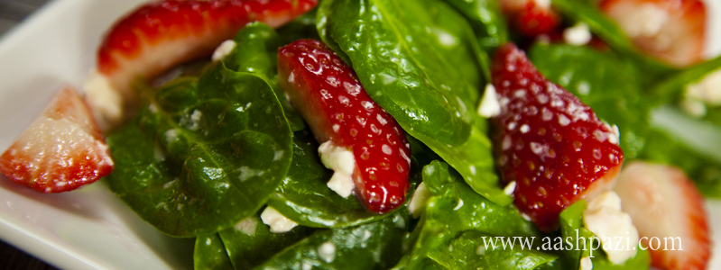  Spinach Strawberry Salad calories, nutritional values